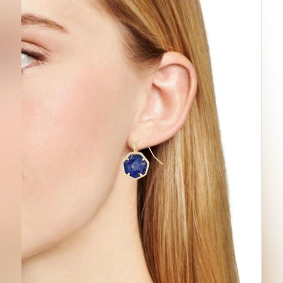 Kendra Scott Cynthia Drop Earring Pink NWT - Picture 8 of 8